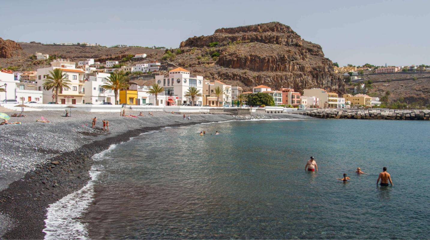 Playa Puerto Santiago, La Gomera